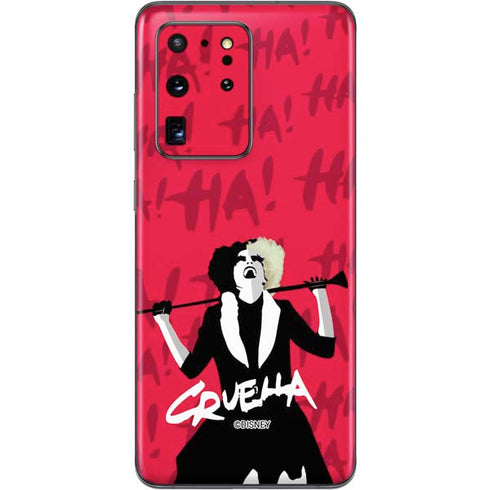 Disney Cruella (2021) Evil Laugh Galaxy S20 Ultra 5G Skin
